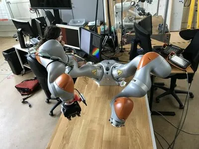Dual-Arm KUKA Robot. Photo.